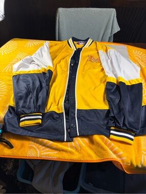 Vintage 1990 University of Michigan Jacket Size XXL